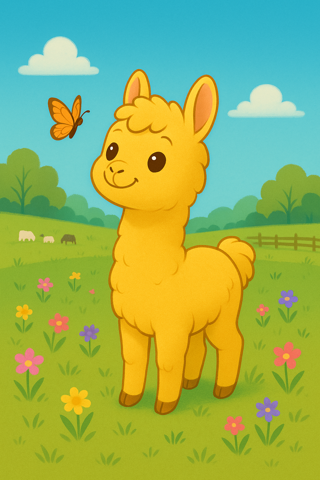 Lacca the Baby Alpaca Cover